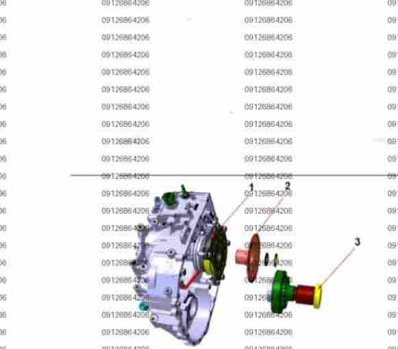 شفت خروجی گیربکس دناپلاس اتومات